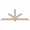 Ekena Millwork Redmond Smooth Timber Gable Bracket, Douglas Fir, 96"W x 36"H x 3 1/2"D x 5 1/2"F, 9/12 Pitch GBW096X36X0406RED00SDF - alternate 1